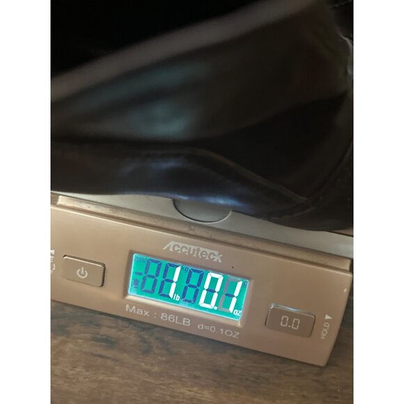 Franco Sarto Brown Western Faux Leather Zip Booties Womens 6.5 Chunky 90s Y2K - Picture 16 of 16